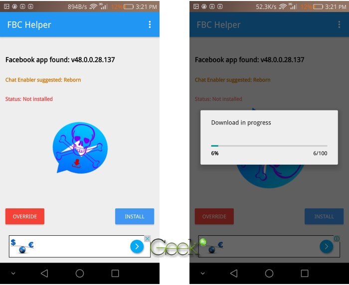 receive facebook messages without messenger