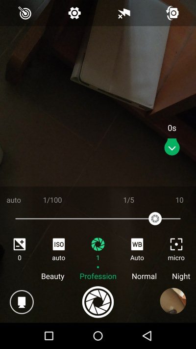 camera settings