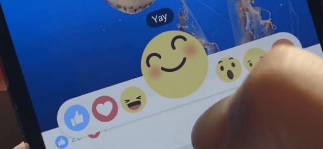 facebook reactions