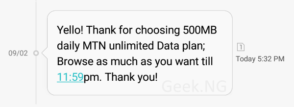 mtn unlimited daily data plan