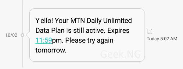 mtn unlinited daily data plan