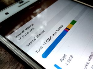 phone internal storage