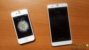 iphone 4s and huawei honor 6 plus