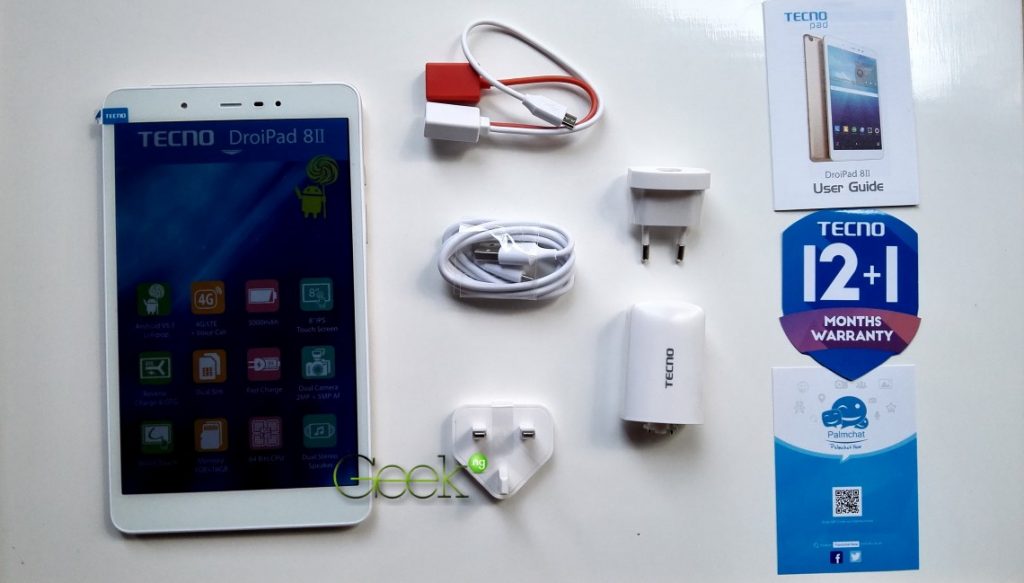 Tecno DroiPad 8II