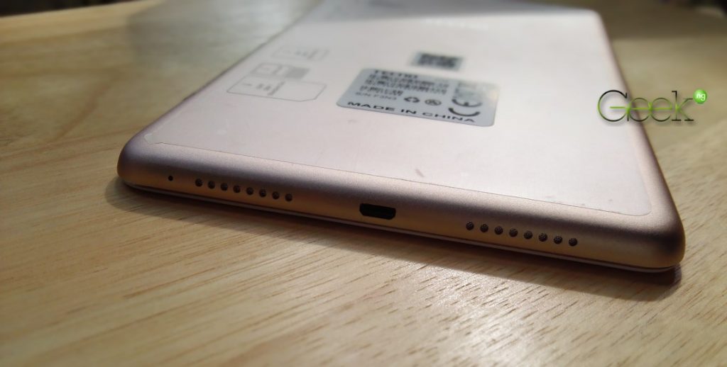 tecno droipad 8II bottom
