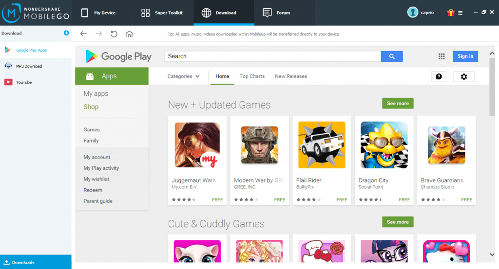 google play store