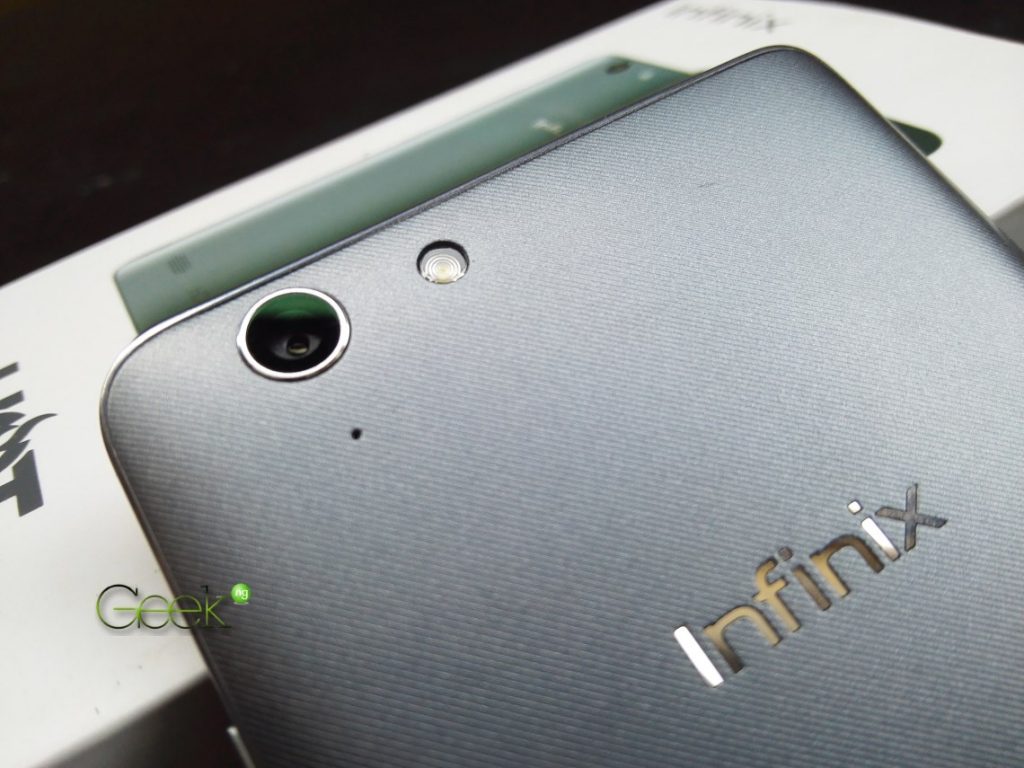 infinix hot 3 back camera