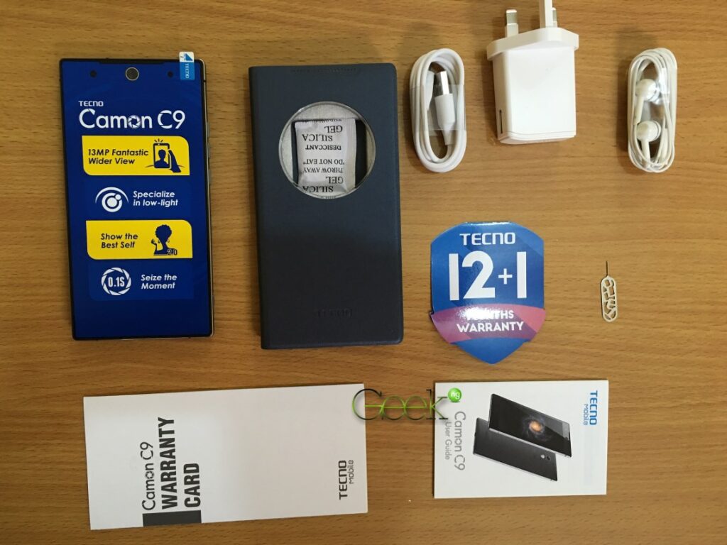 tecno camon c9 unboxed
