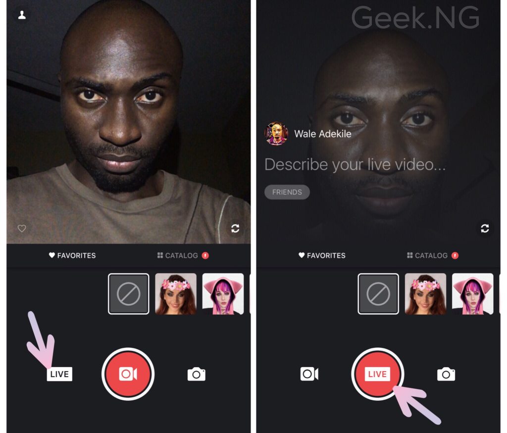 Using Facebook live video in unsupported country