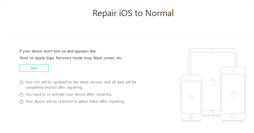 phonerescue repair iOS