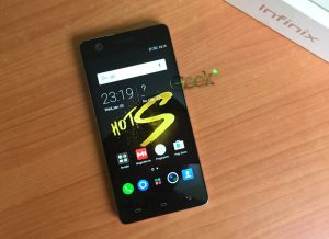 infinix hot s display