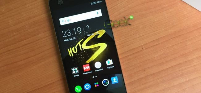 infinix hot s display