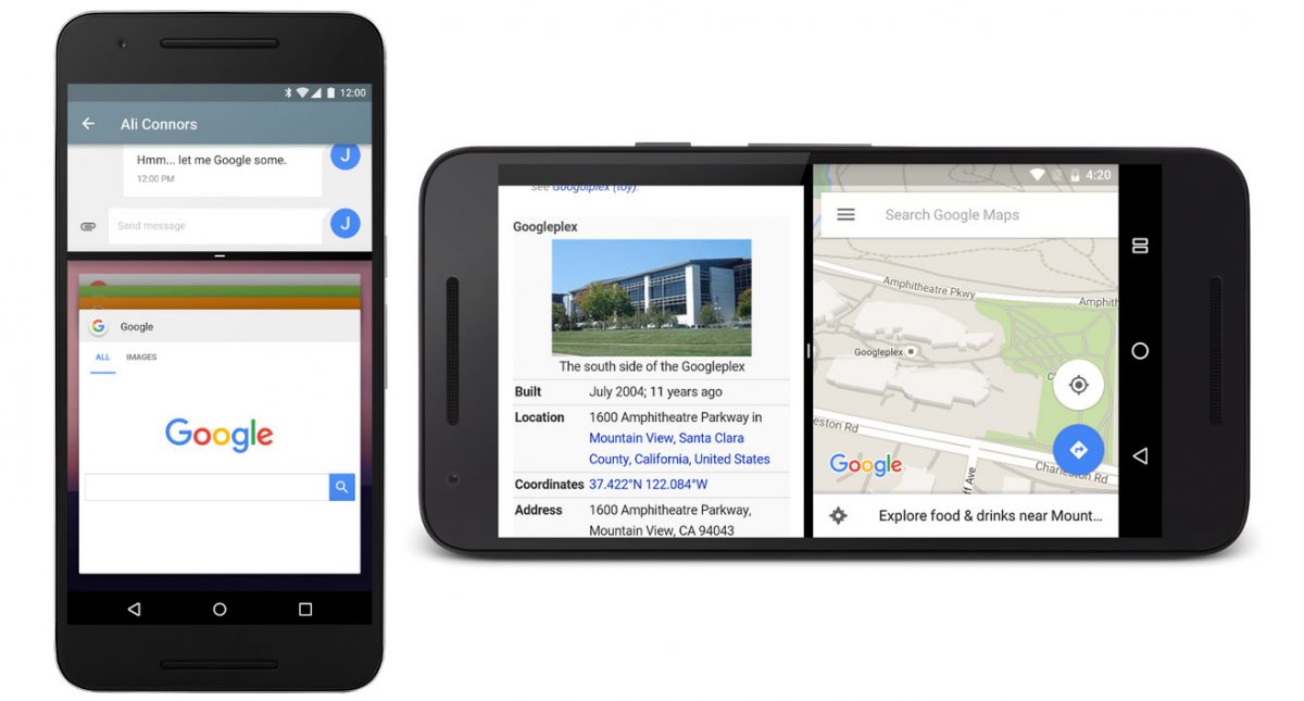 Android N Multitasking Shows That We May be Closer to an Android Desktop