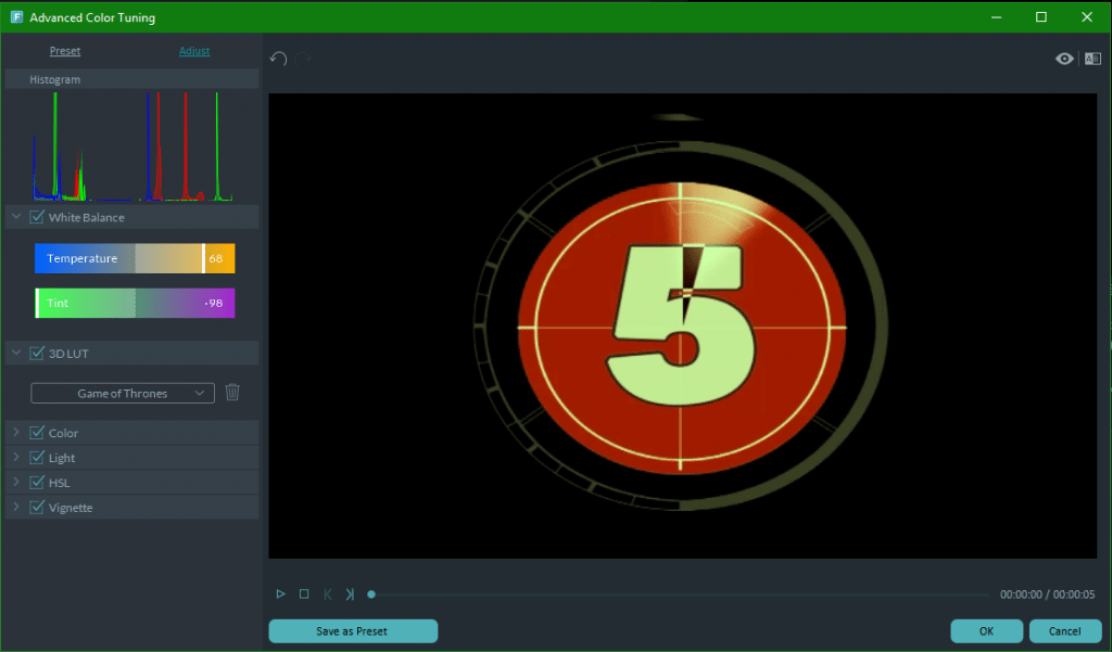 advance color tuning