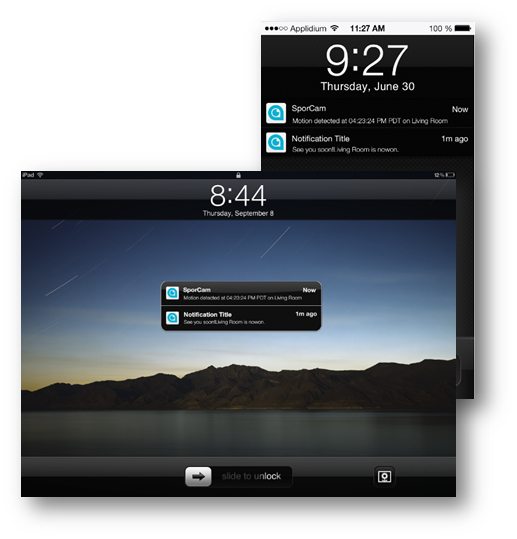 Spotcam Eva hd notifications