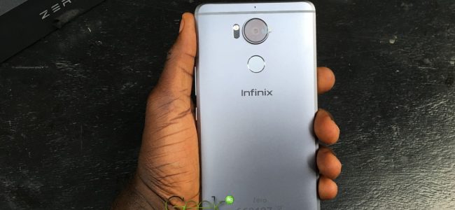 infinix zero 4 plus in hand