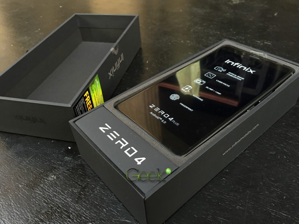 Infinix zero 4 unpacked