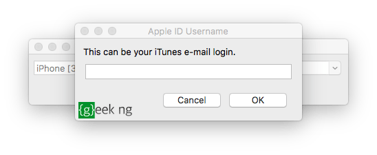 cydia impactor apple id