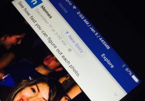 Facebook explore tab