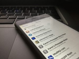 jailbroken iPhone