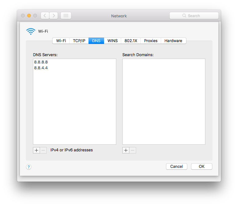 macos network settings