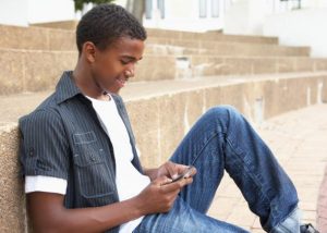 teen phone user