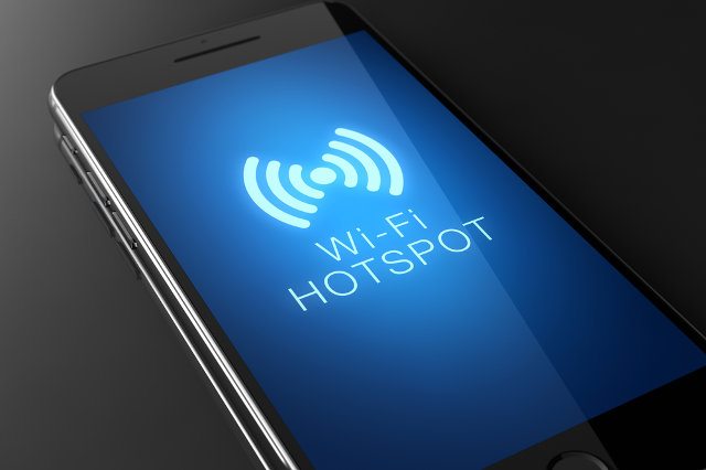 wifi hotspot on mobile phone