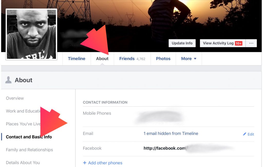 Block birthday notification on Facebook