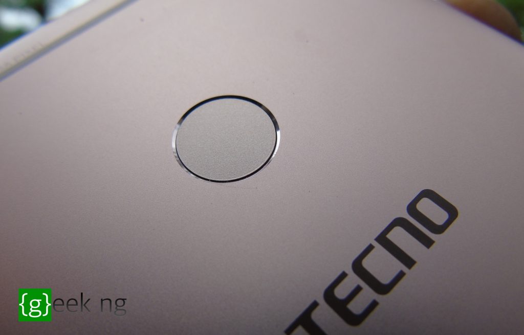 Tecno Camon CX - fingerprint