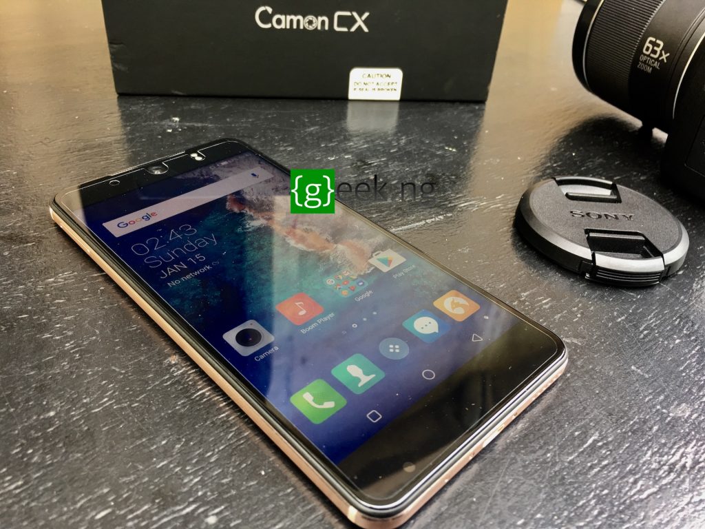 tecno camon cx front
