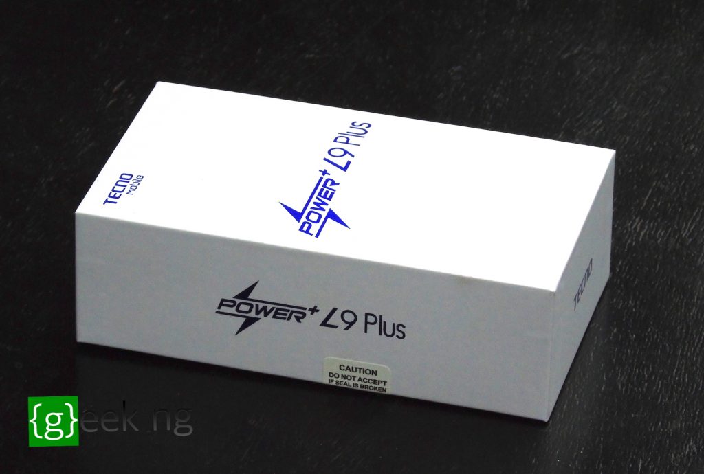 Tecno L9 Plus - box