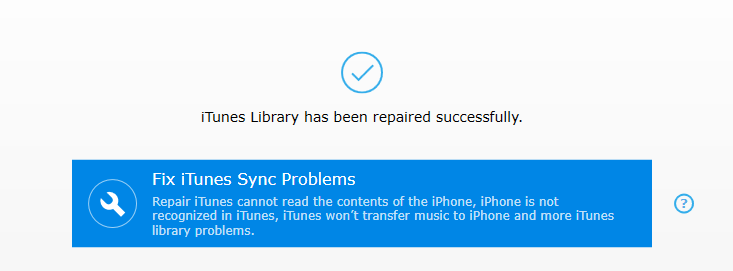 fix itunes library