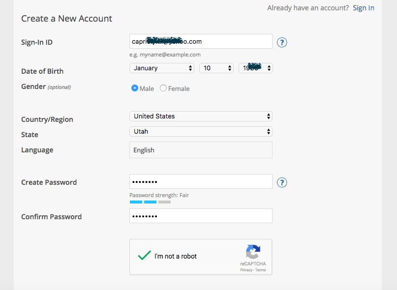 register for PSN network