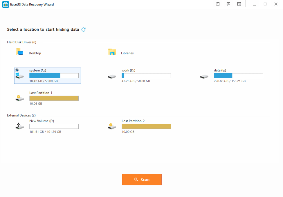 easeus data recovery free