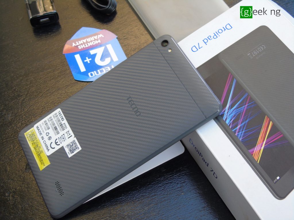 tecno droipad 7D back