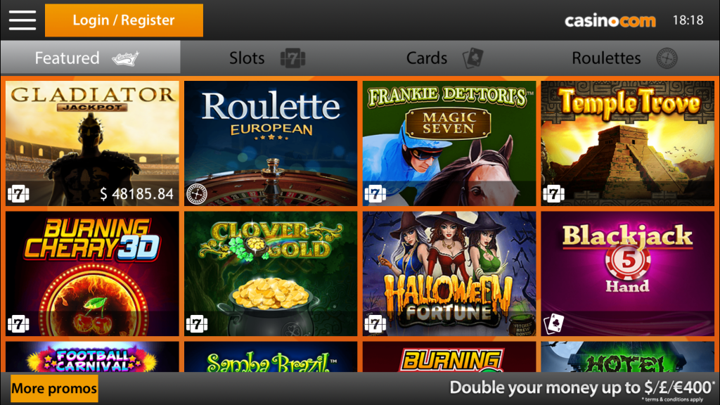 casino.com ios app review