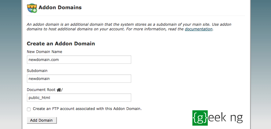 change wordpress domain name