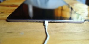 ipad air charging