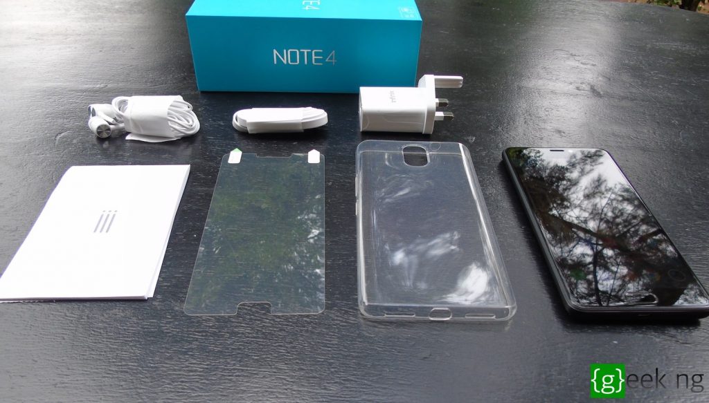 INFINIX nOTE 4 UNBOXED