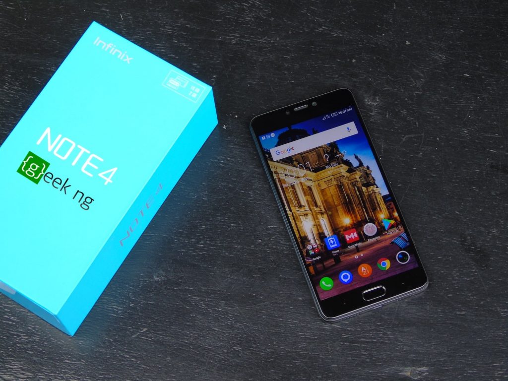 Infinix Note 4 display