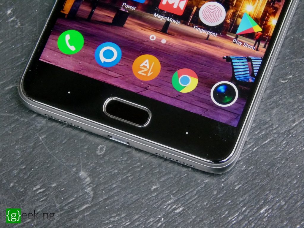 infinix note 4 home button