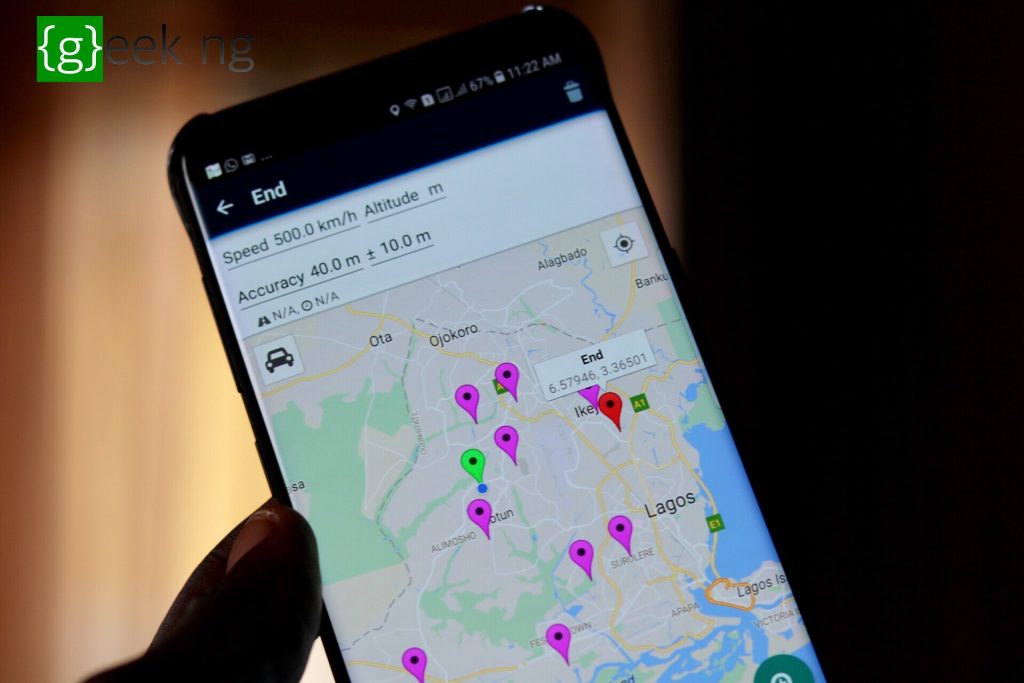 Lockito fake GPS app