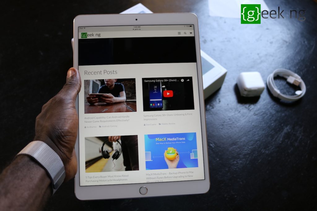 ipad pro 10.5 display