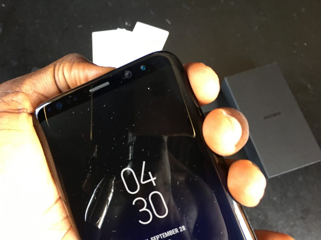 Samsung Galaxy S8+ always on display