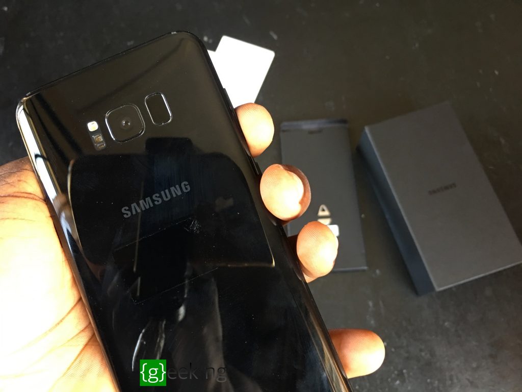 Samsung Galaxy S8+ back_