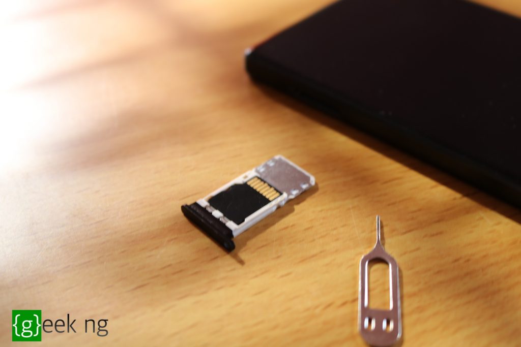 Vkworld Mix Plus microSD card slot