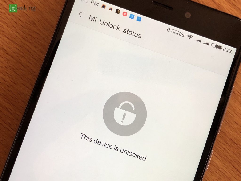 xiaomi bootloader unlocked