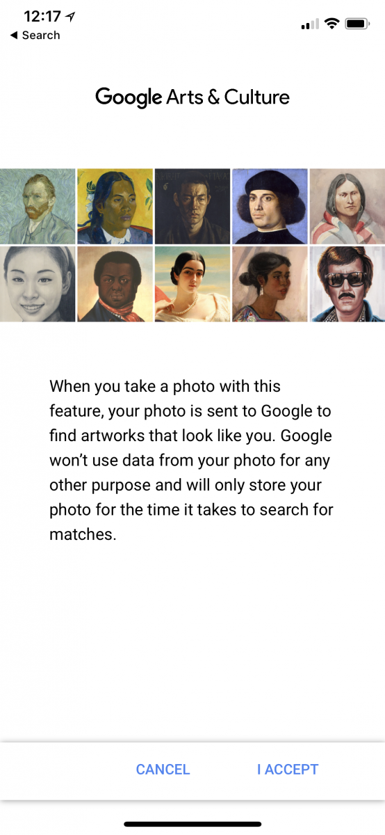 google arts and culture outside the US