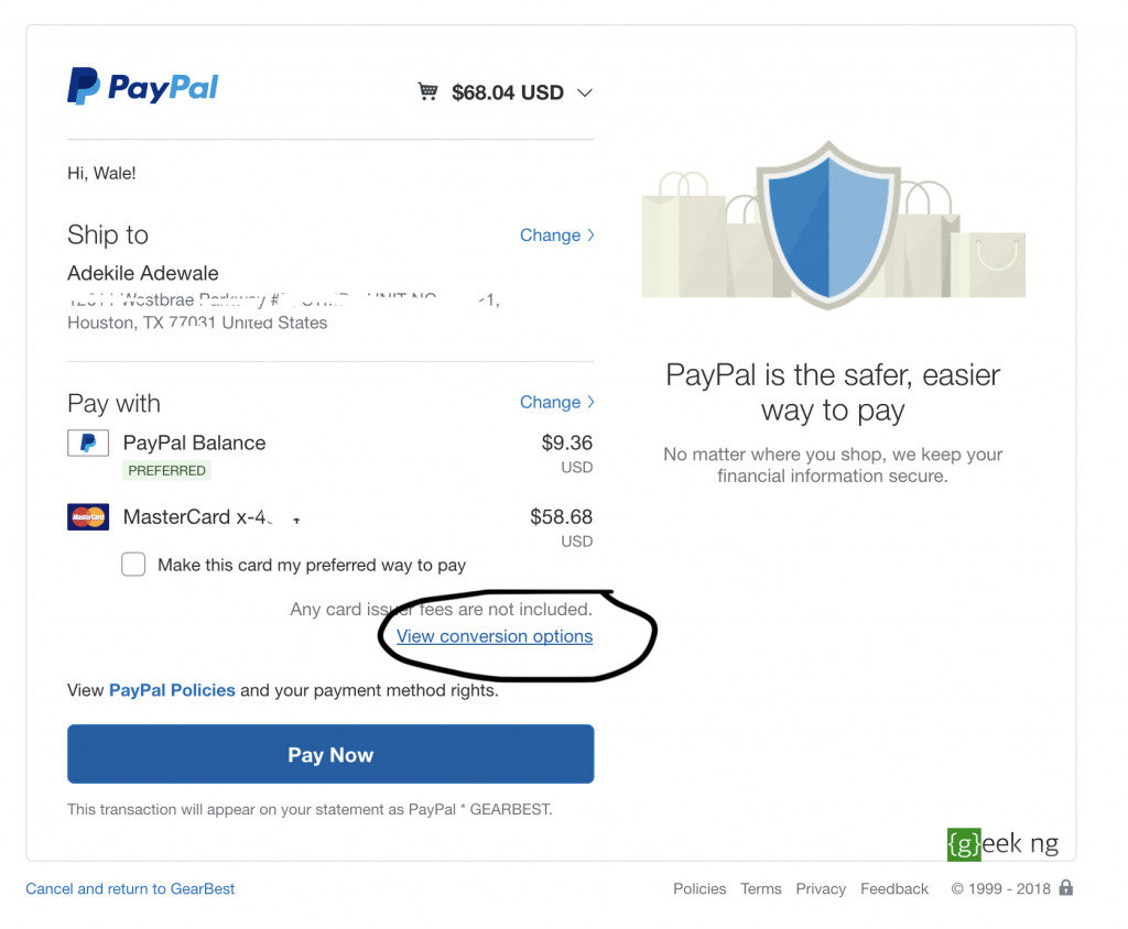paypal payoneer payment