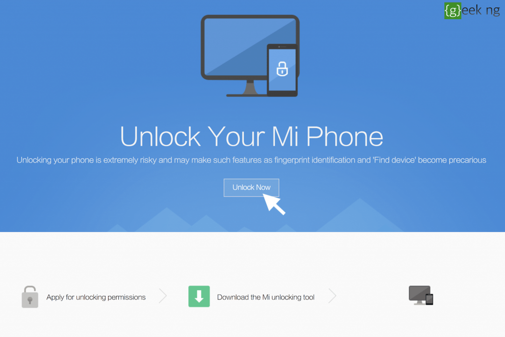 apply for bootloader unlock xiaomi